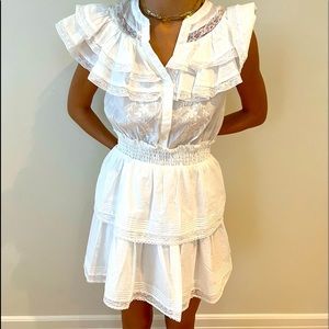 LoveShackFancy Target Limited edition cotton voile dress Sz XS